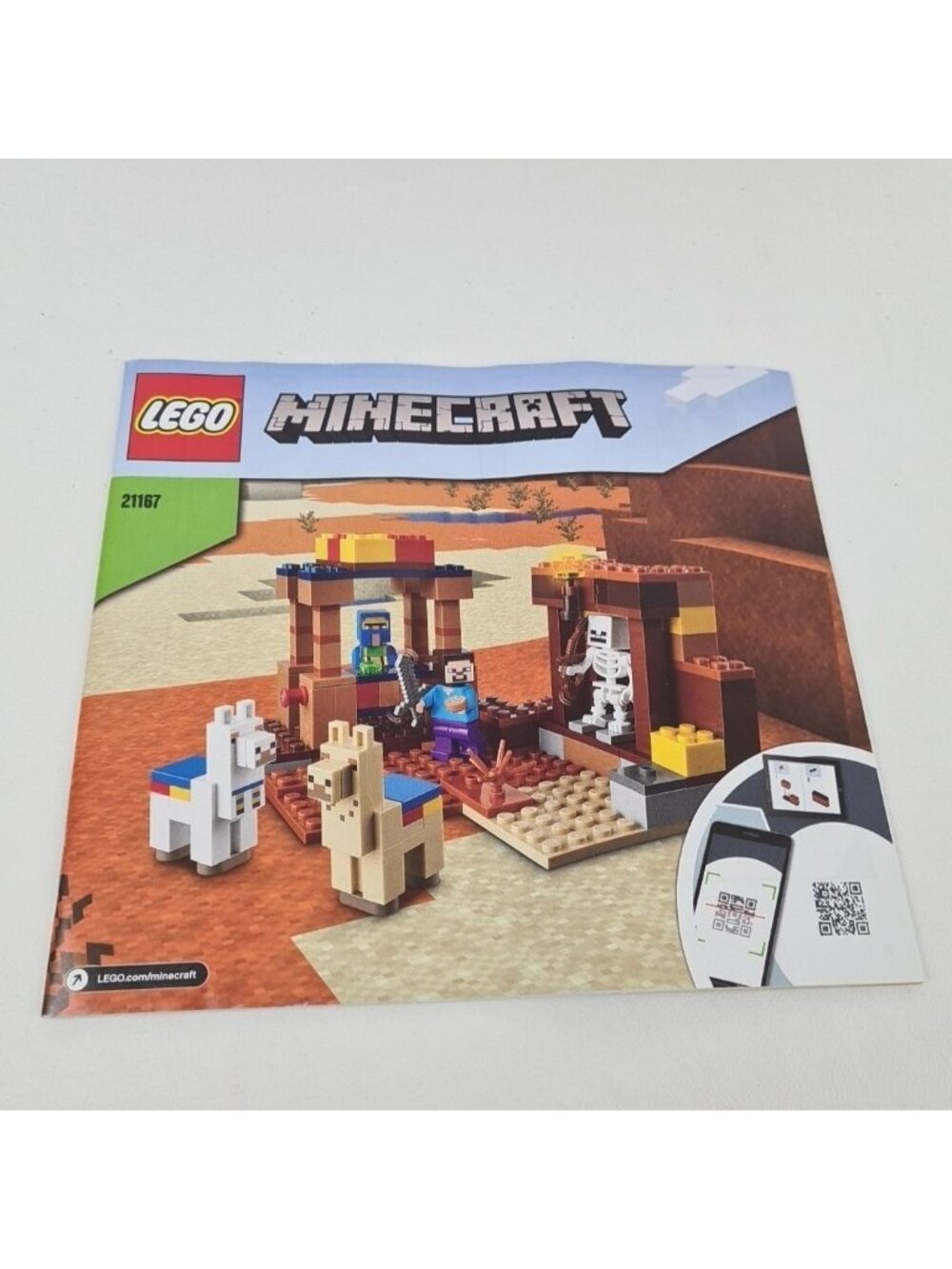 LEGO 21167 Minecraft: The Trading Post New & Sealed Open Box - Picture 4 of 4